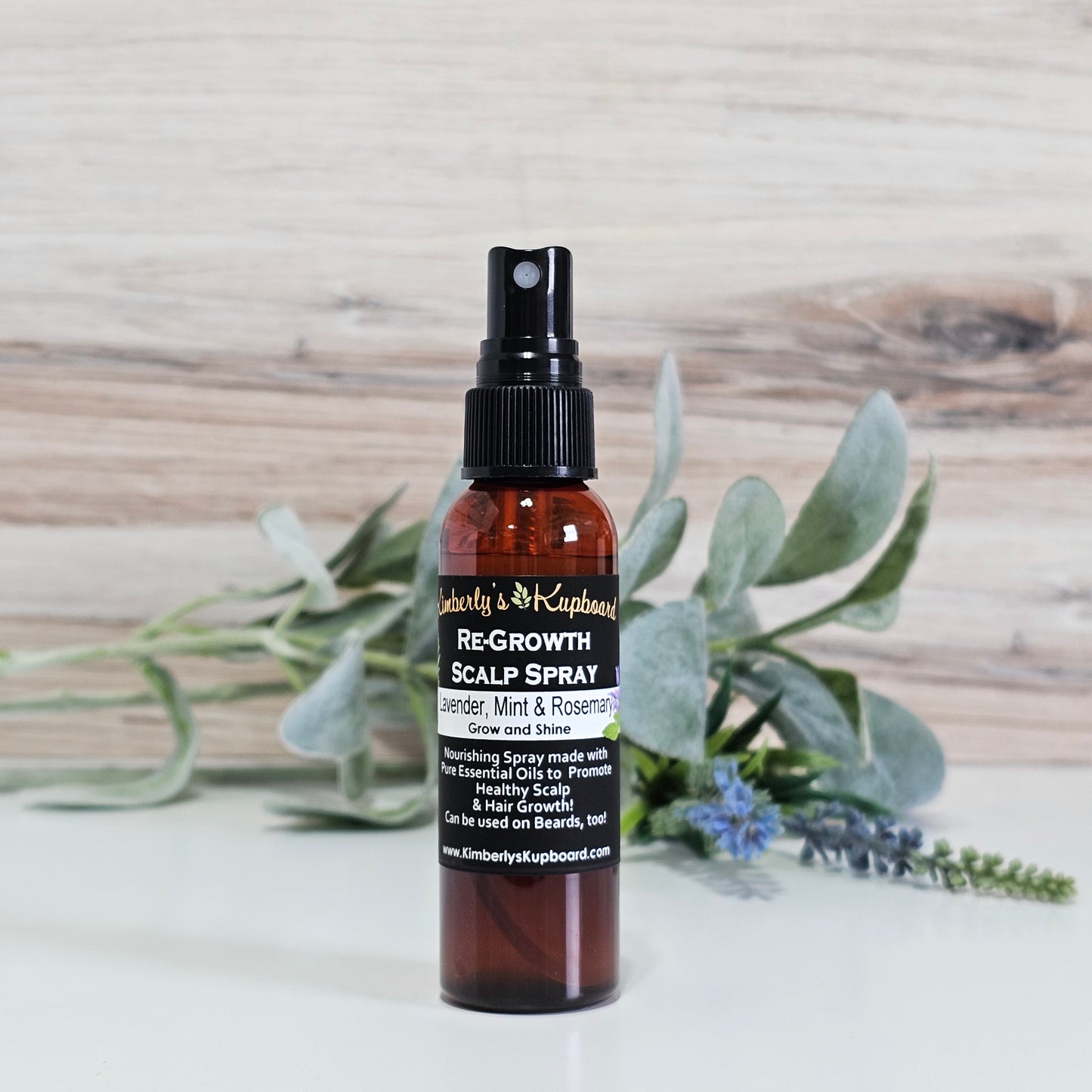 Re-Growth Natural Scalp Spray for Hair Loss