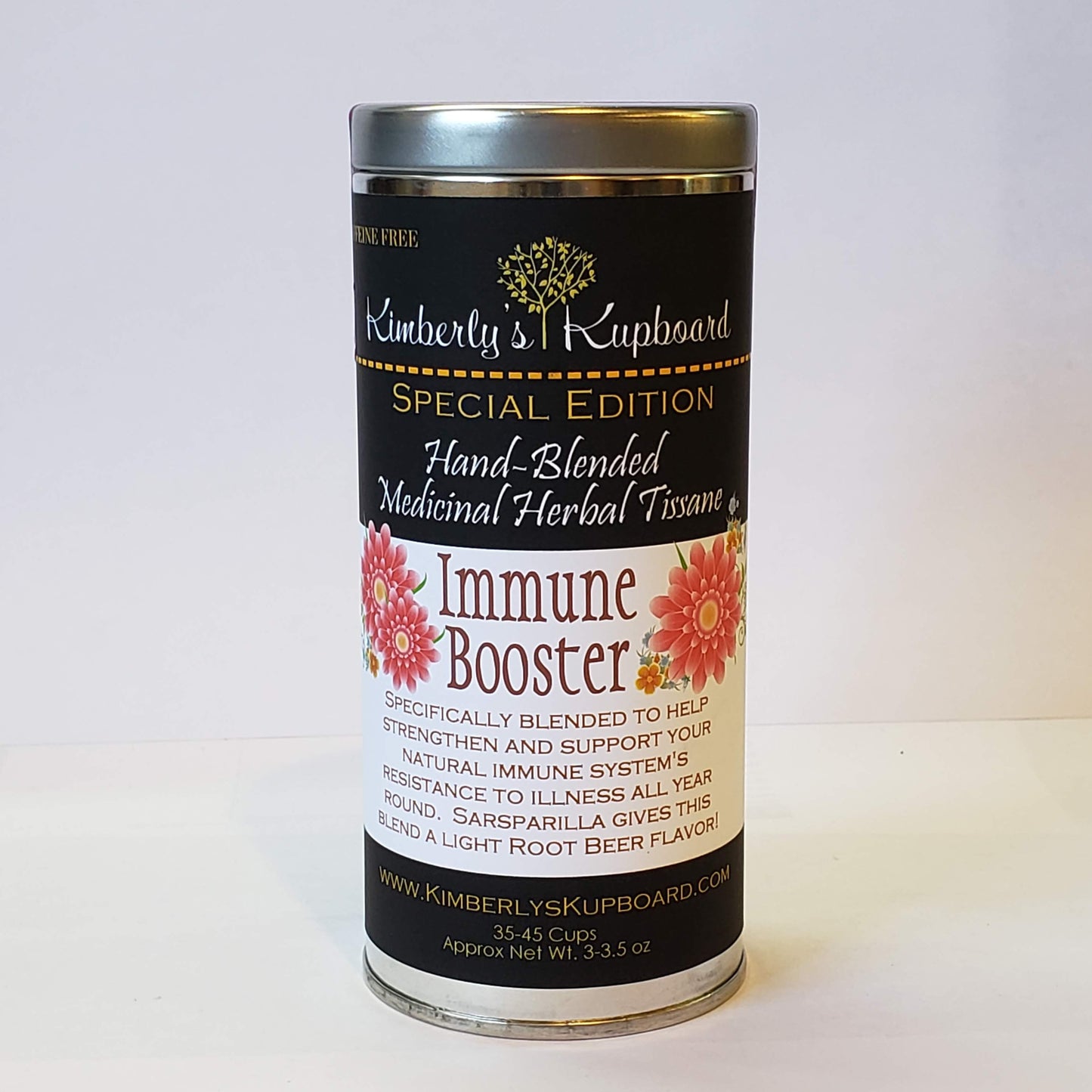 Immune Booster Herbal Tea with Elderberry, Echinacea for healthy immune system