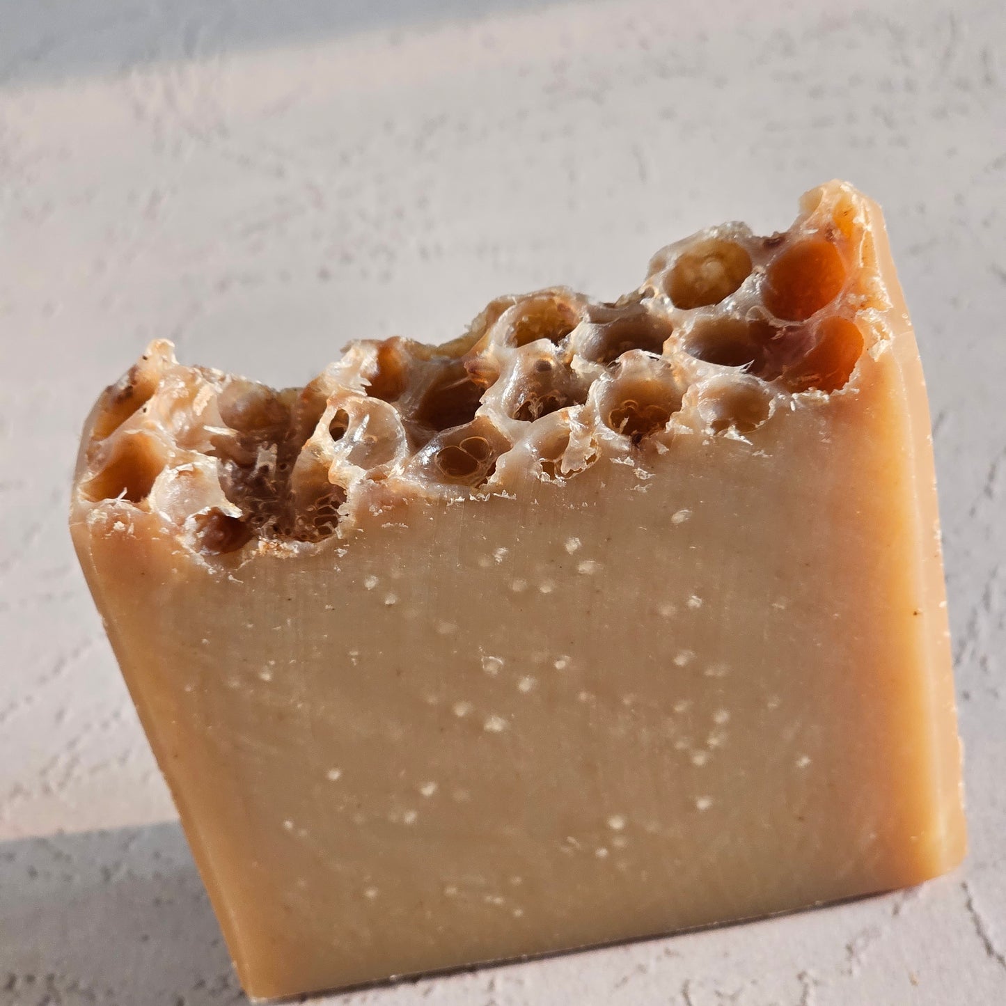 Warm Honey & Vanilla Soap--natural Cold Process Tallow Soap