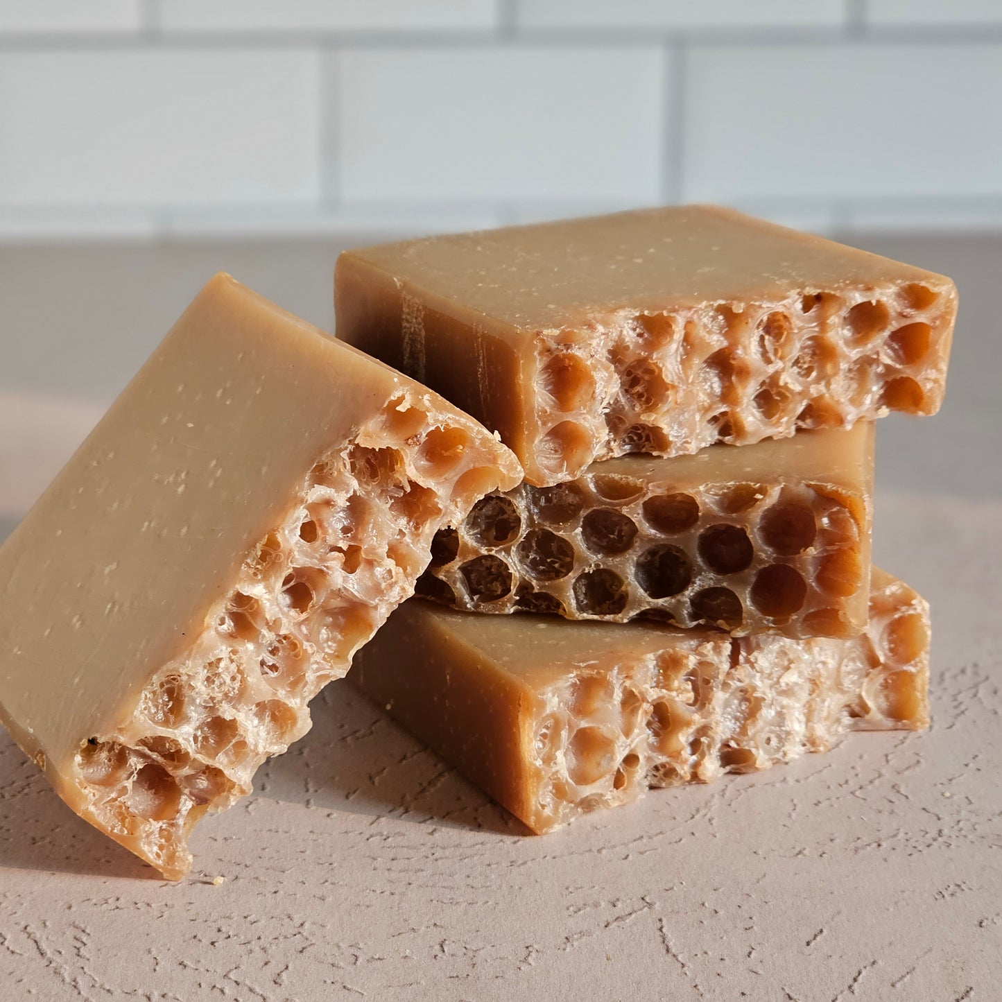 Warm Honey & Vanilla Soap--natural Cold Process Tallow Soap