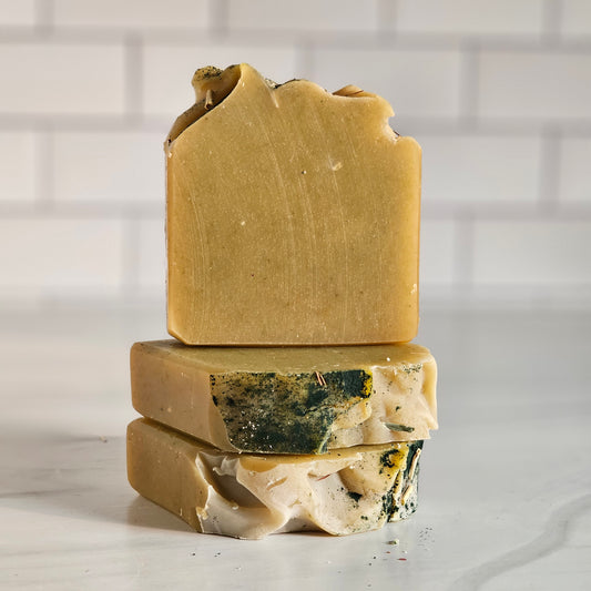 Lemongrass & Tea Tree Soap--natural Cold Process Tallow Soap