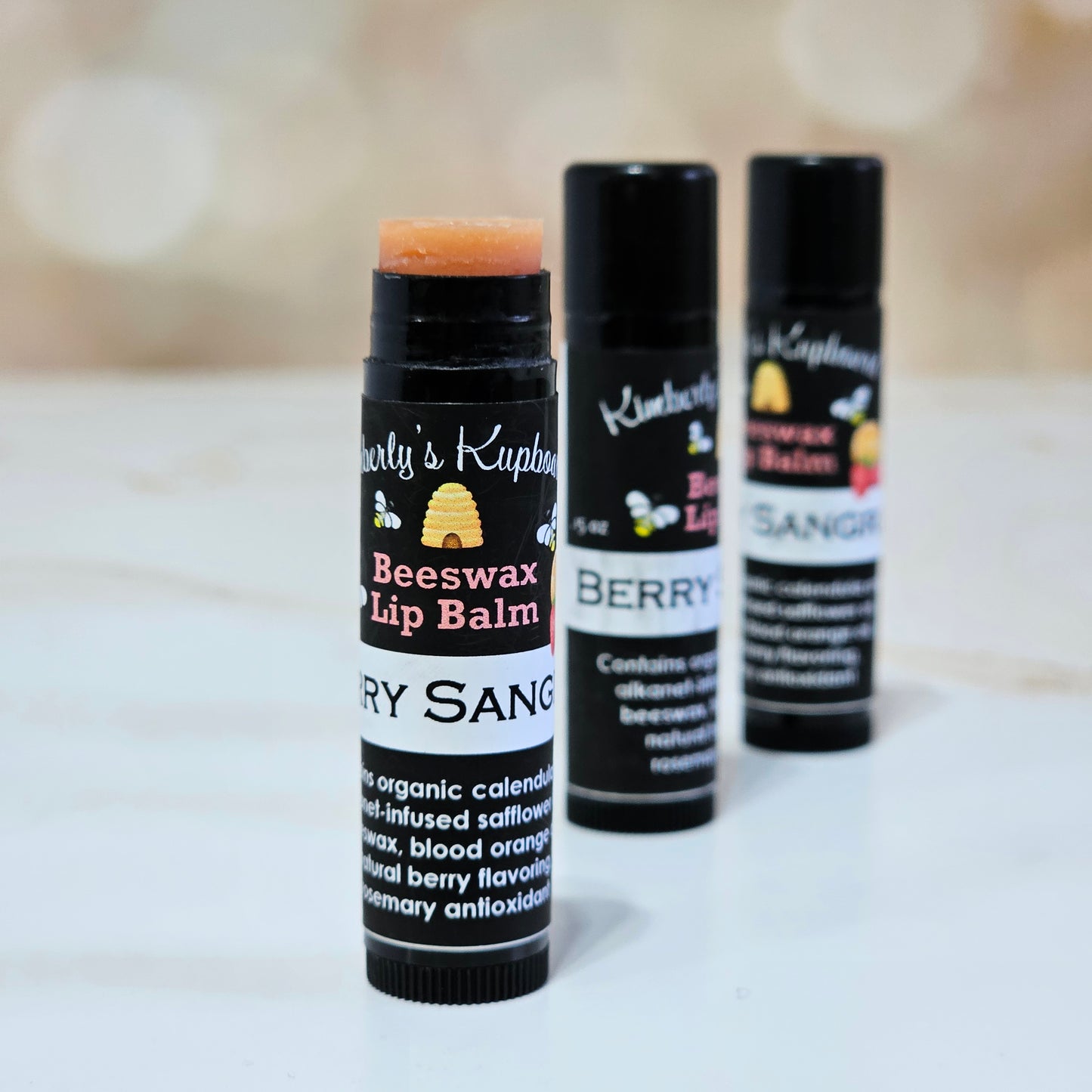 Berry Sangria Beeswax Lip Balm