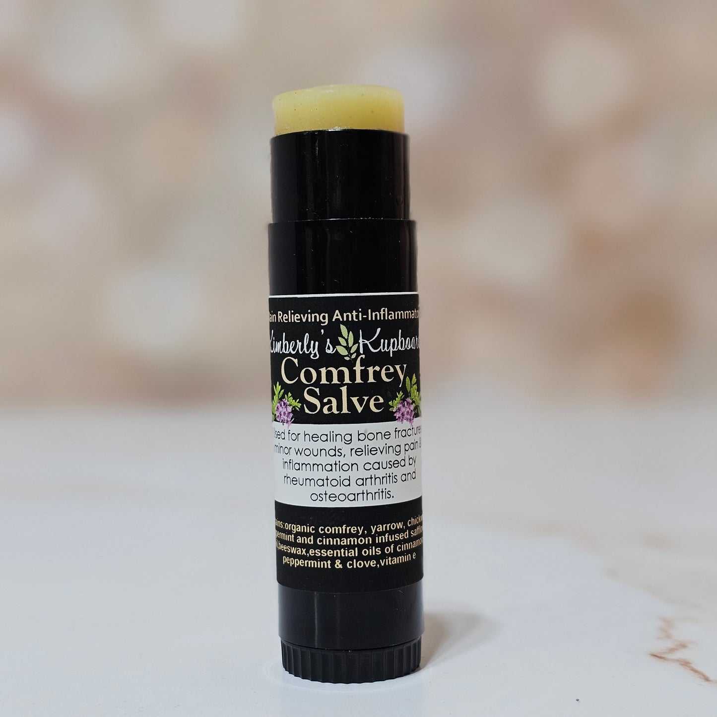 Comfrey Herbal Salve All natural salve for for arthritis pain, joint inflammation and healingi