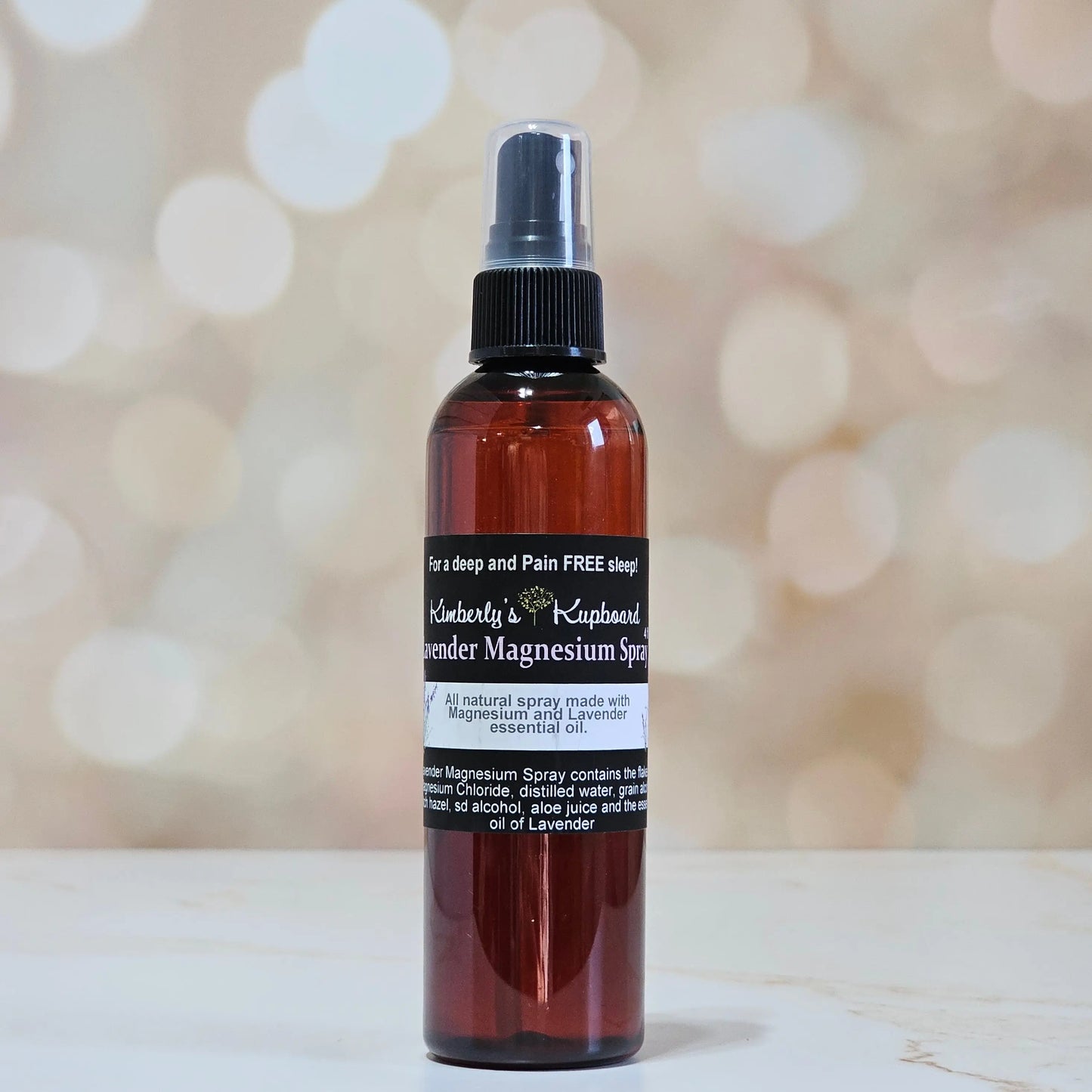 Magnesium Lavender spray Kimberlys Kupboard