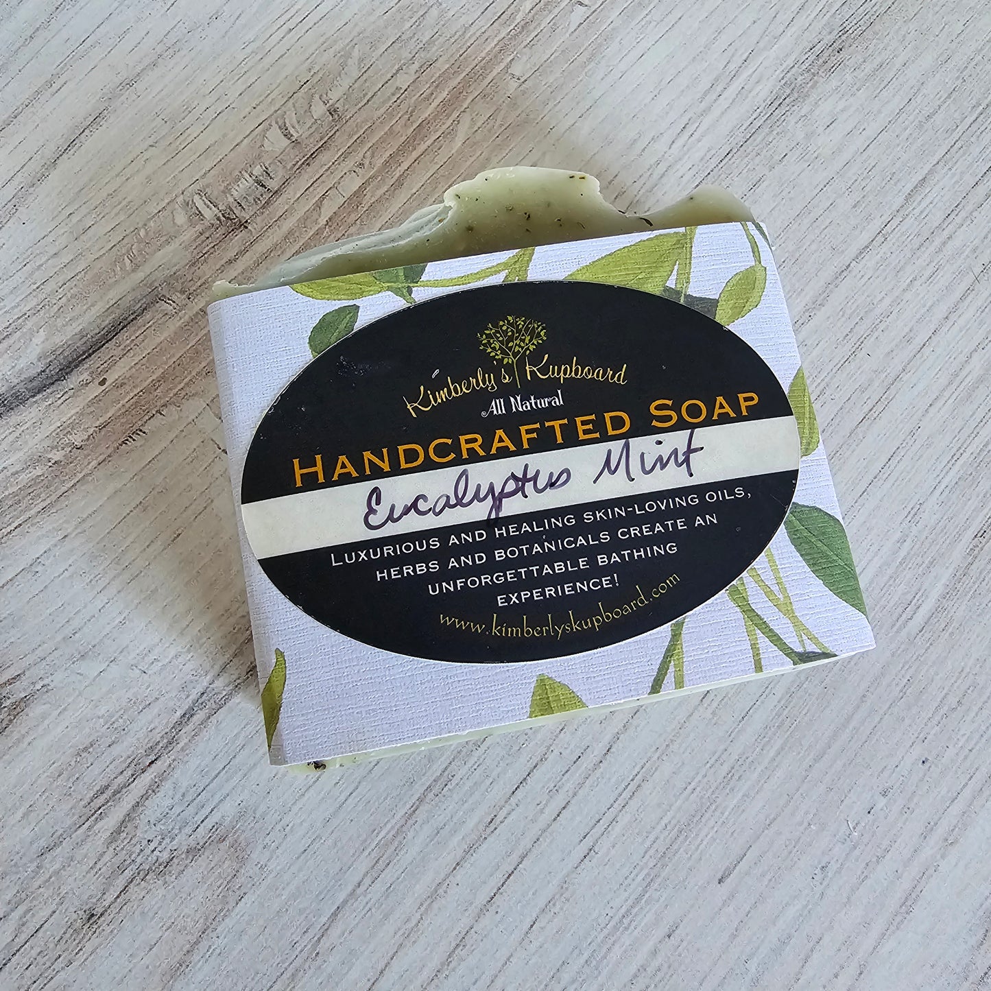 Eucalyptus Mint Soap Cold Process Tallow Soap