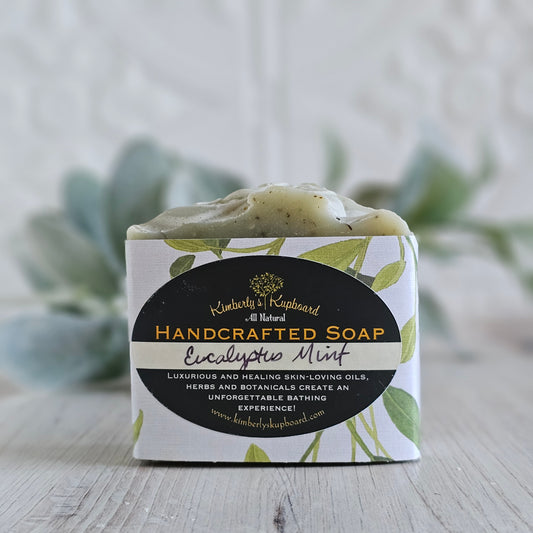 Eucalyptus Mint Soap Cold Process Tallow Soap