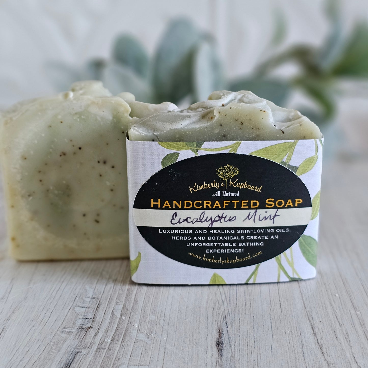 Eucalyptus Mint Soap Cold Process Tallow Soap