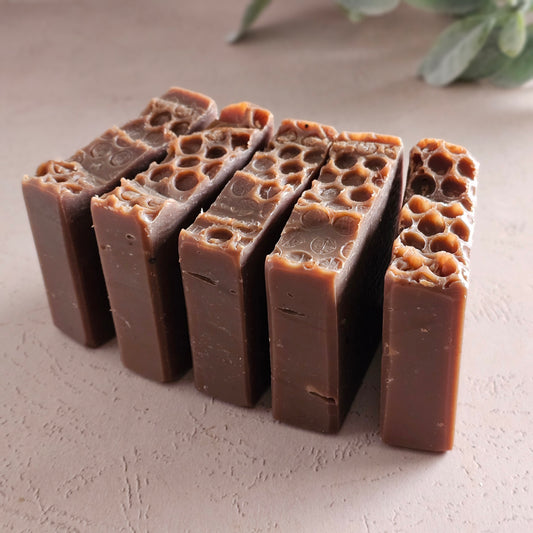 Warm Honey & Vanilla Soap--natural Cold Process Tallow Soap
