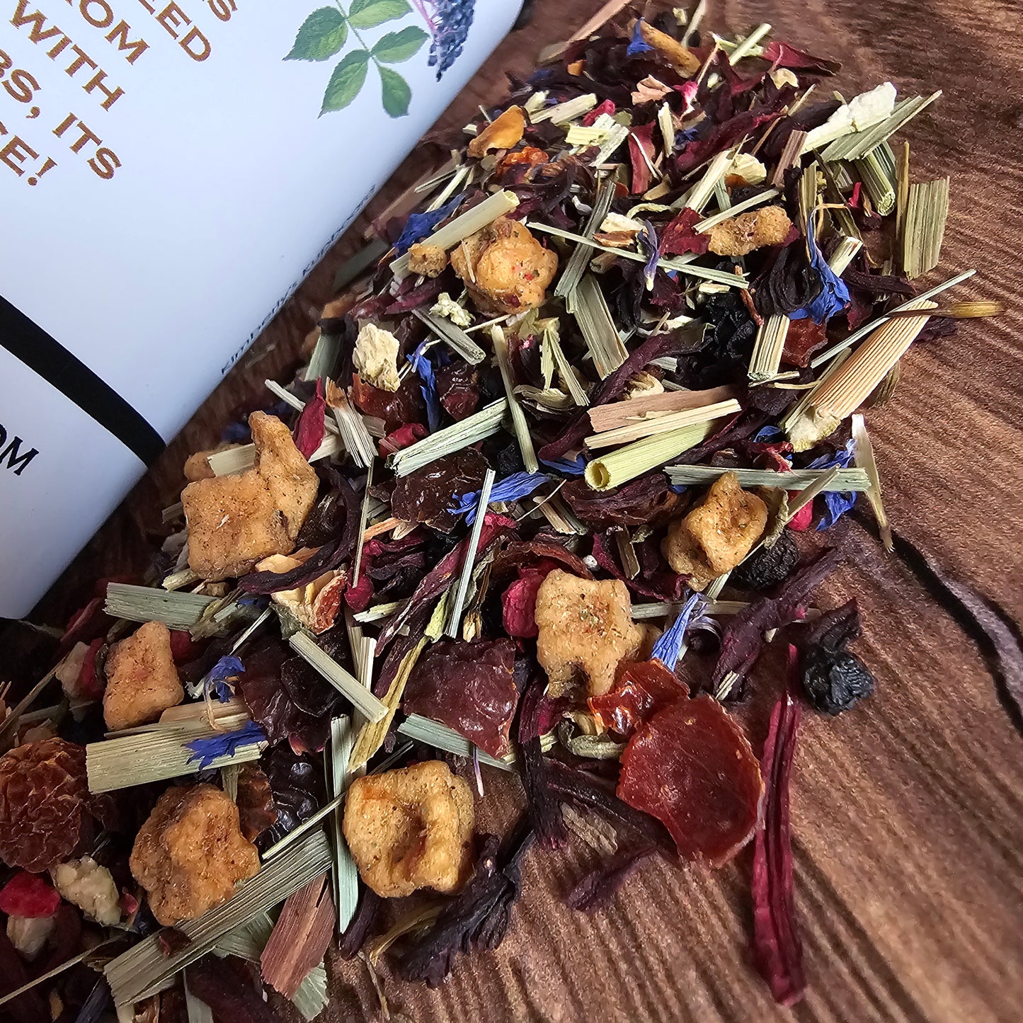 Elderberry tea Caffeine Free Fruity Tea for Healthy Immune System