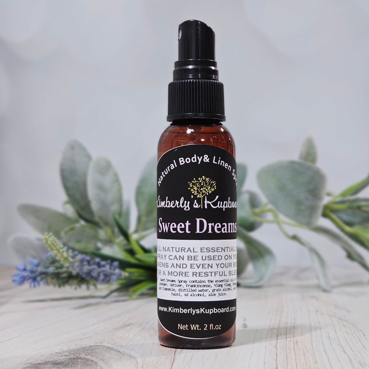 Sweet Dreams Linen and Body spray for a Deeper more Restful Sleep!
