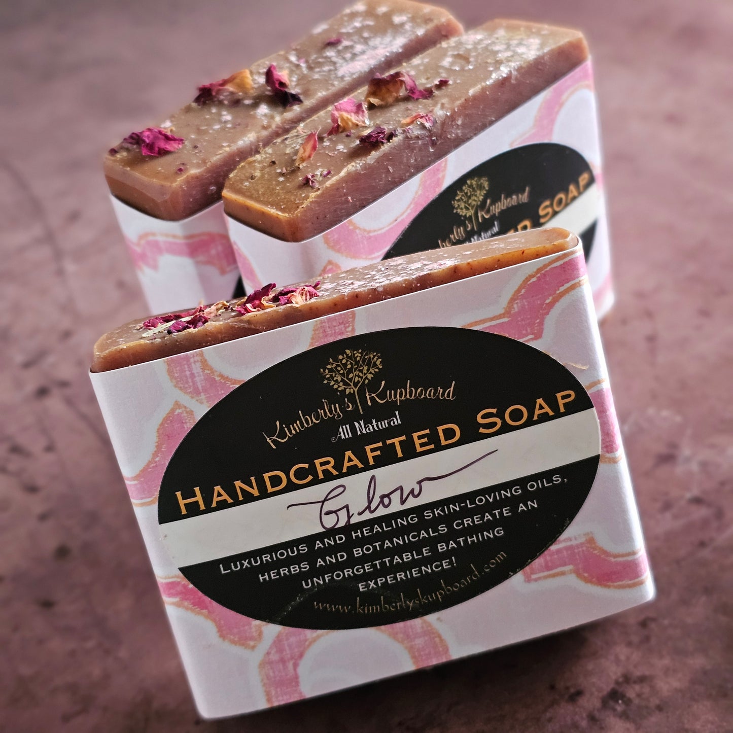 NEW! Glow cold process Tallow Soap