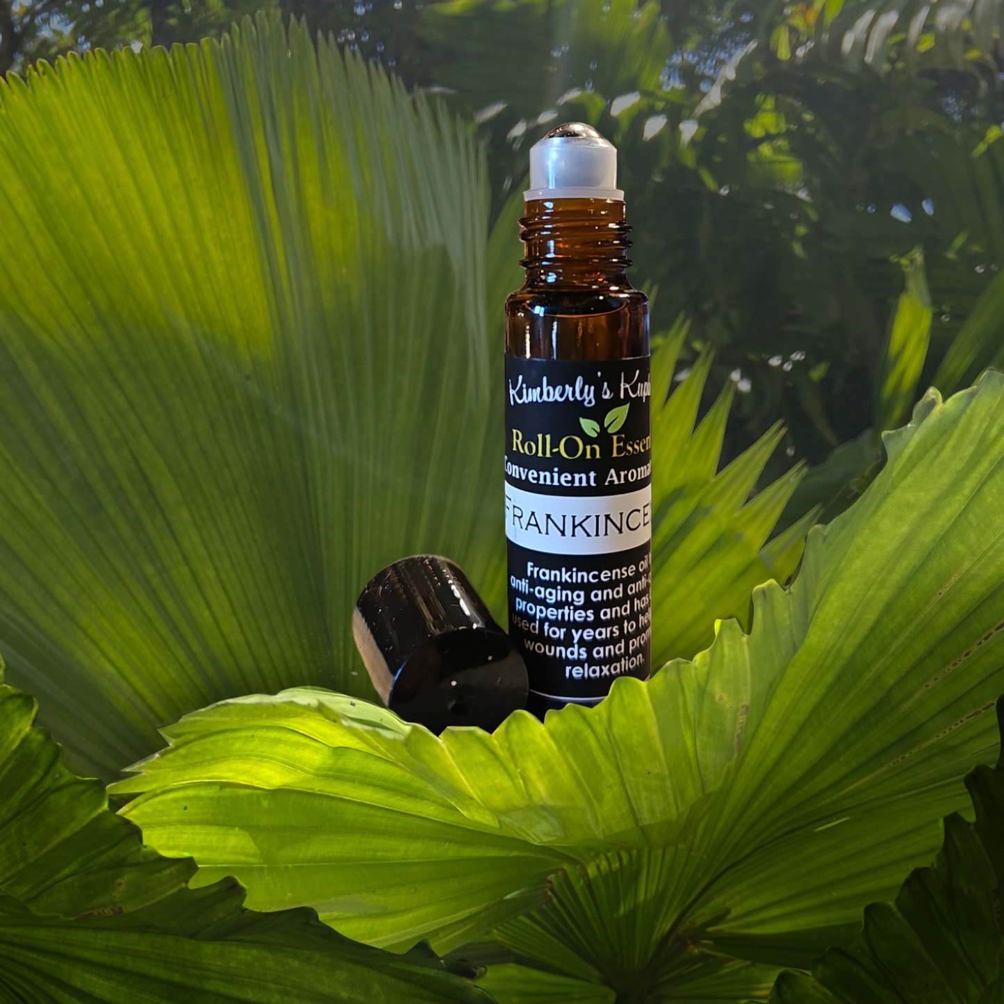 Frankincense Roll-On Essential Oil--for Anxiety and stress, Aromatherapy