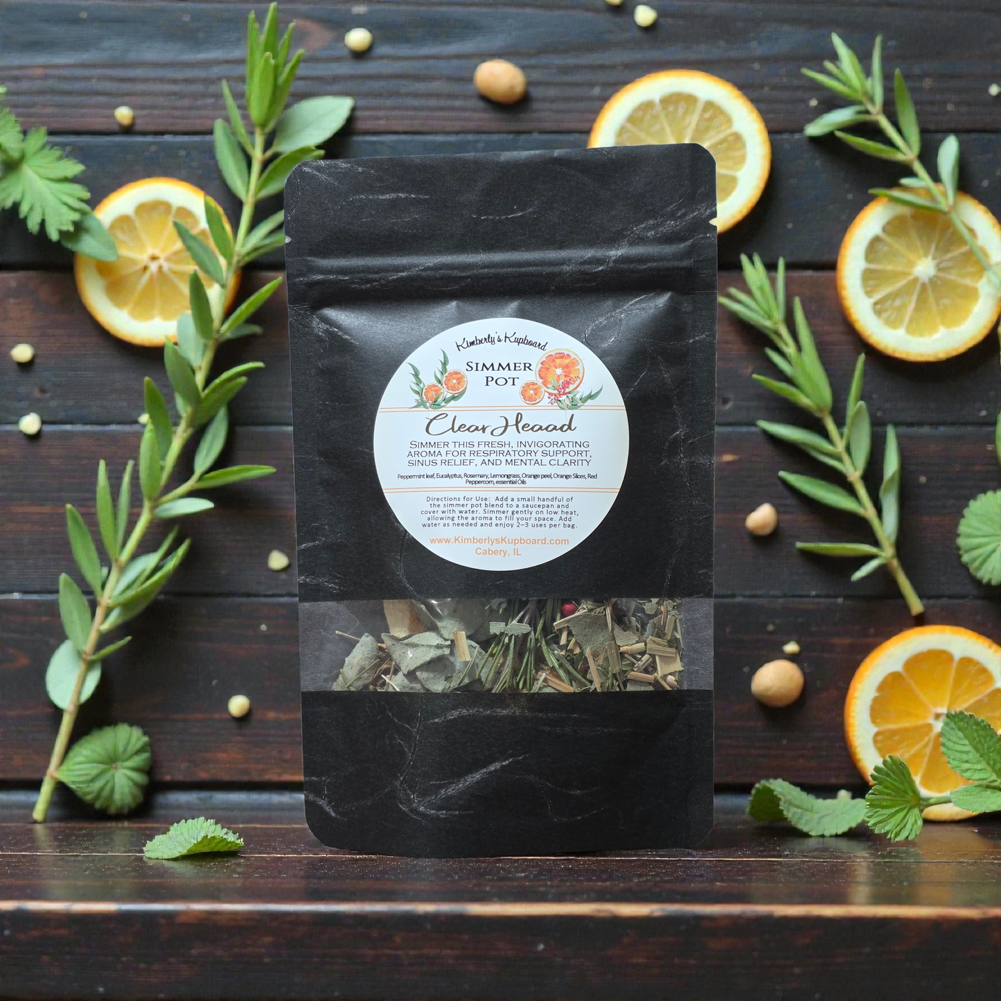 Simmer Pot Kit - Clear Head Blend
