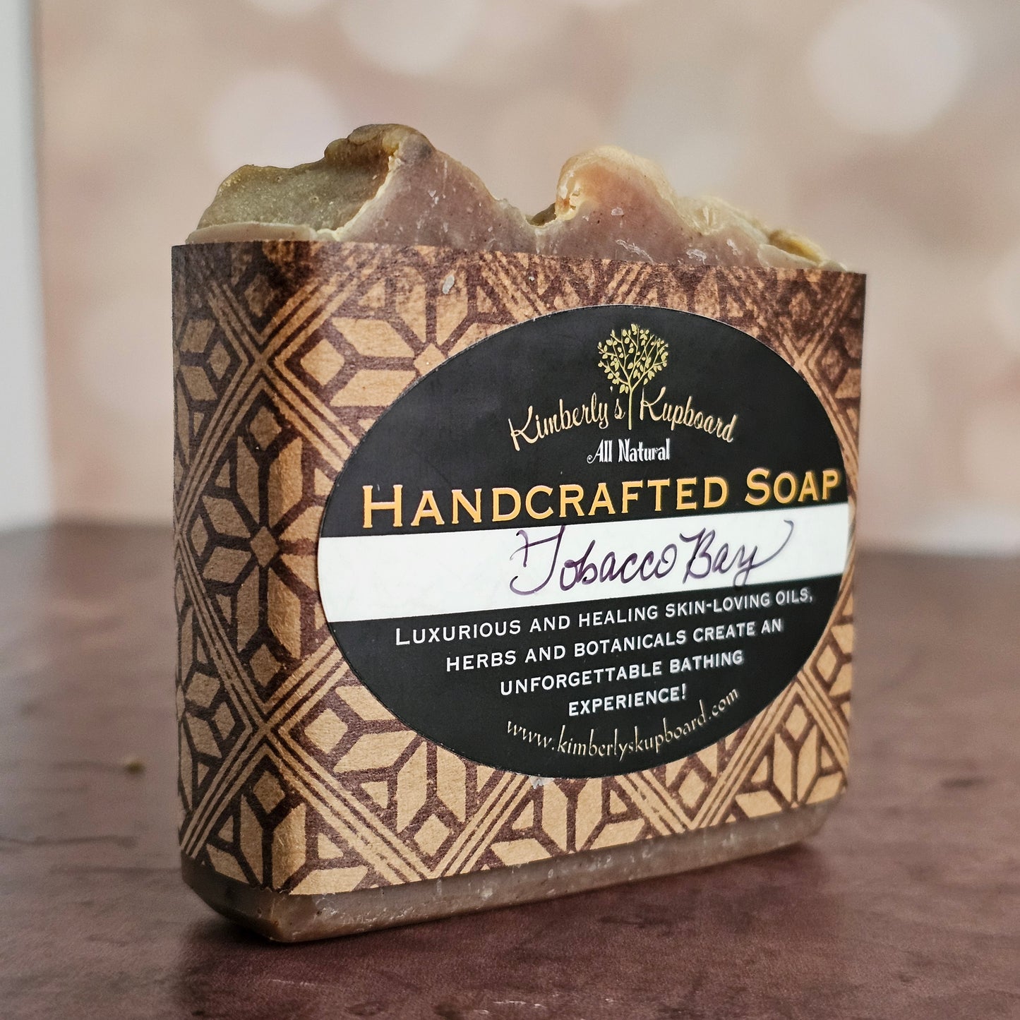 NEW! Sweet Tobacco Bay cold process Tallow Soap