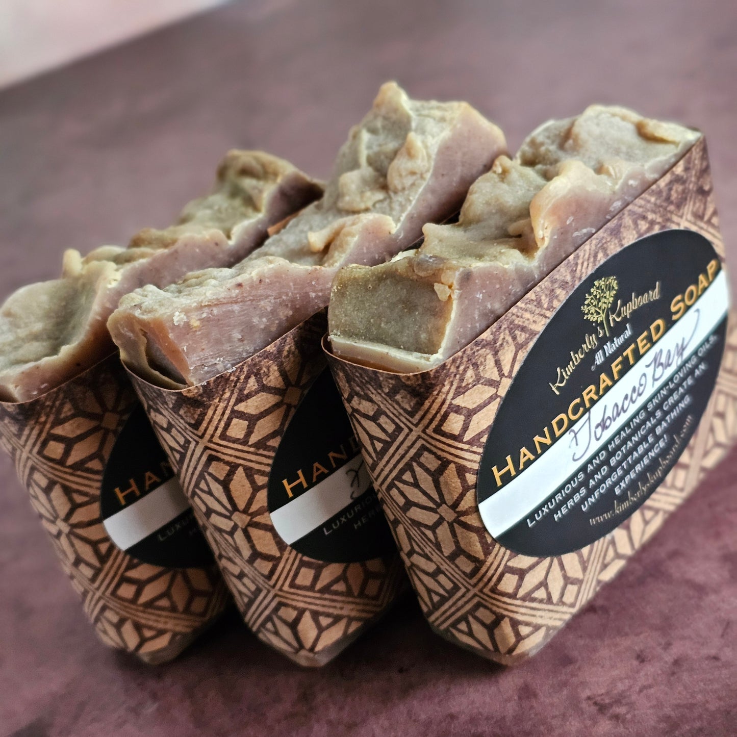 NEW! Sweet Tobacco Bay cold process Tallow Soap