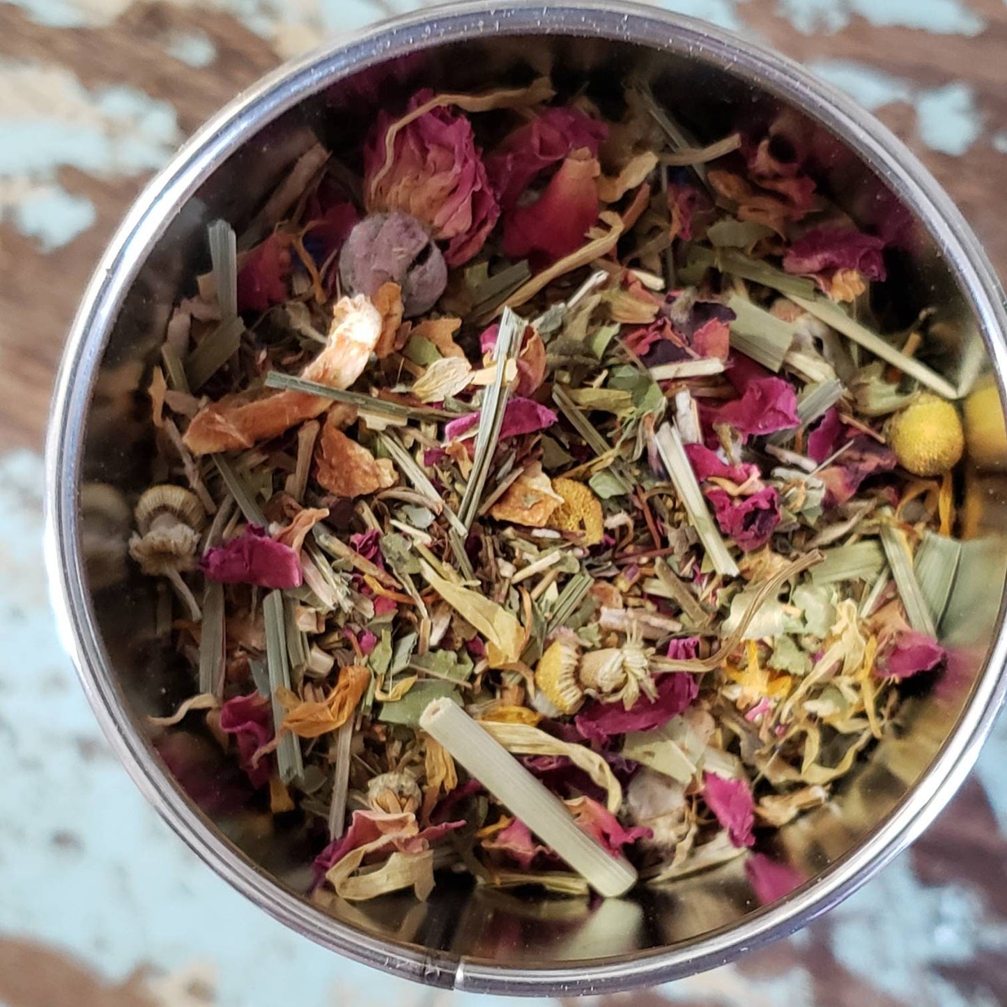 Happy Herbal tea for seasonal affective disorder and Anxiety