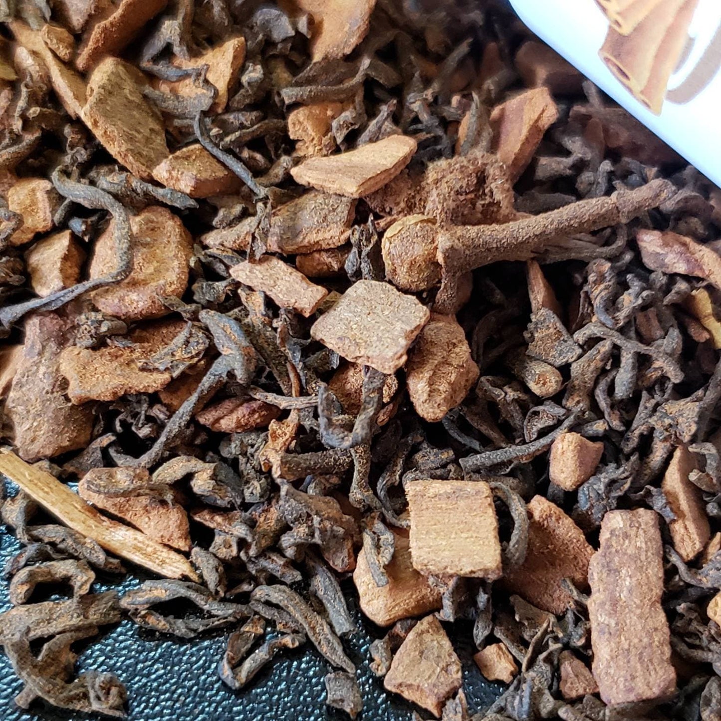 Cinnamon Tea..loose leaf tea made with premium black tea and cinnamon pieces