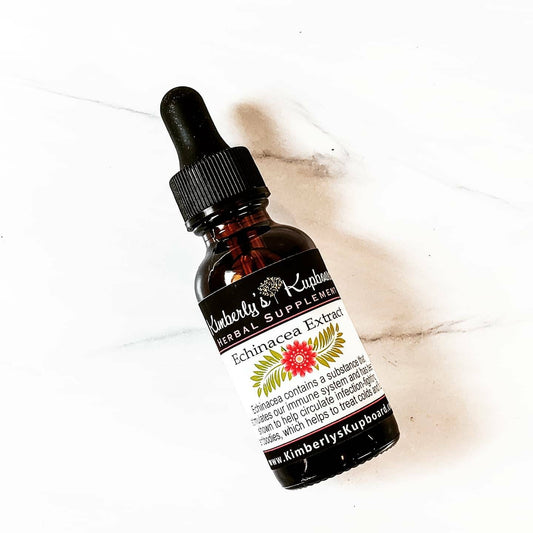 Echinacea Tincture--Organic Herbal Extract for Boosting Immune System