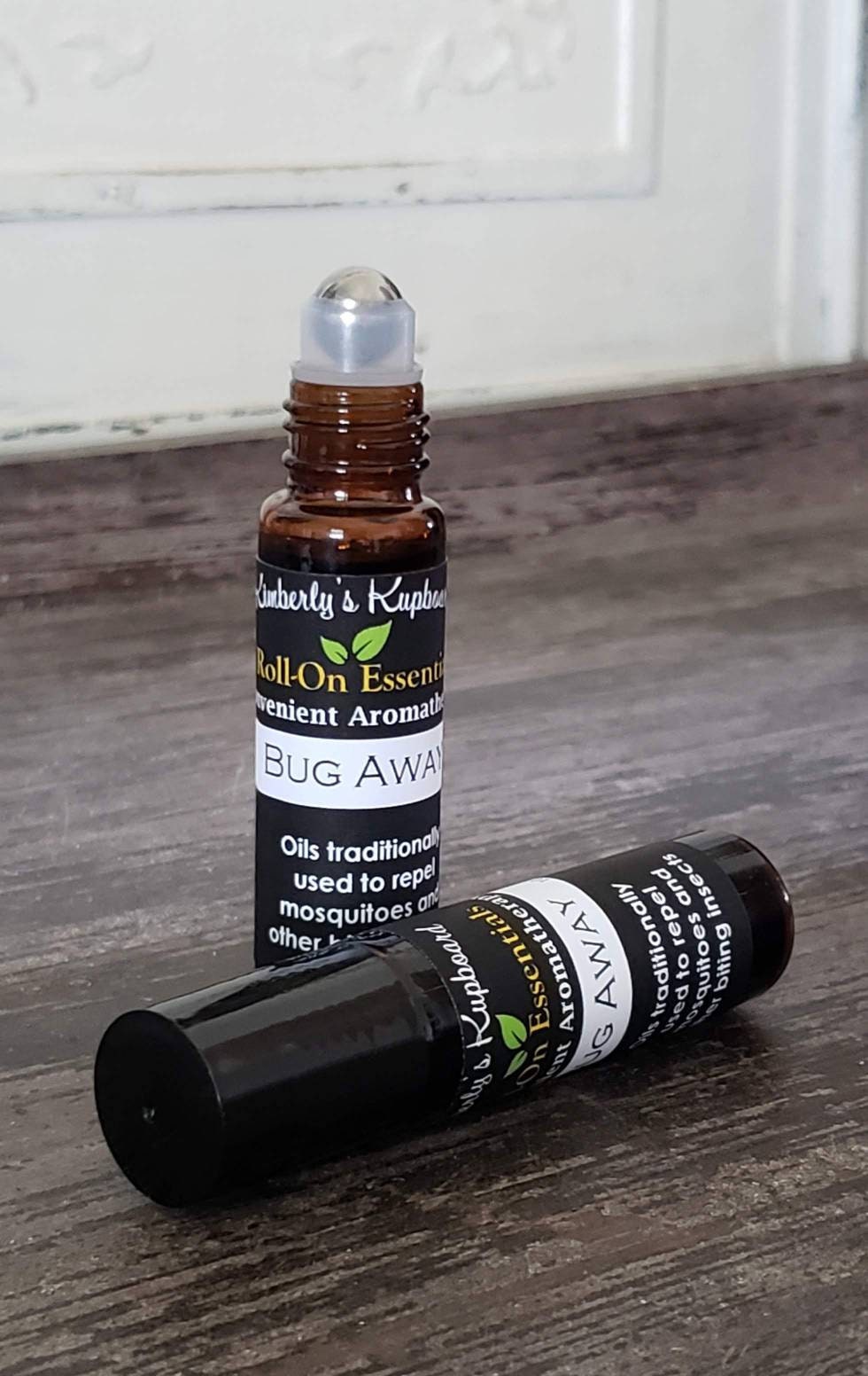 BUG AWAY! Roll-On Essential Oil--for Bug repellent, Aromatherapy