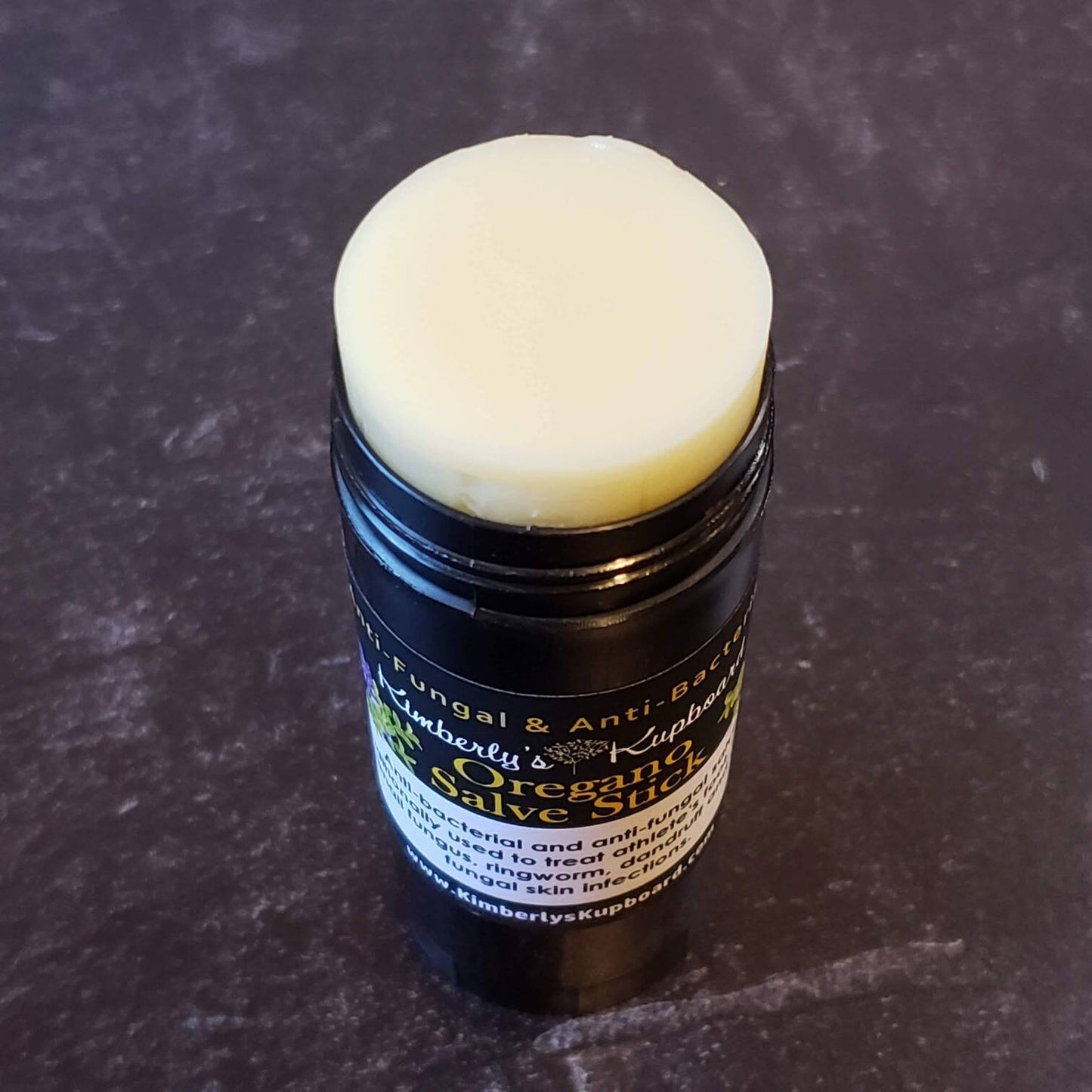 Lavender & Oregano Herbal Salve for acne and fungal infections such as athlete's foot, dandruff, ringworm, toenail fungus, jock-itch