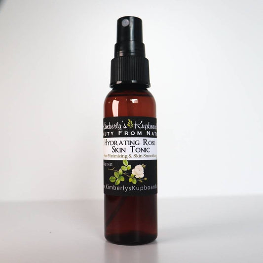 Rose Hydrosol Facial Tonic, Pore minimizer, toning spray, Hydrating spray,  Rose Spray
