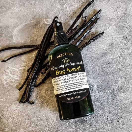 Bug Away! Spray--All Natural, Deet Free Insect Repellant, Made with Catnip Oil!