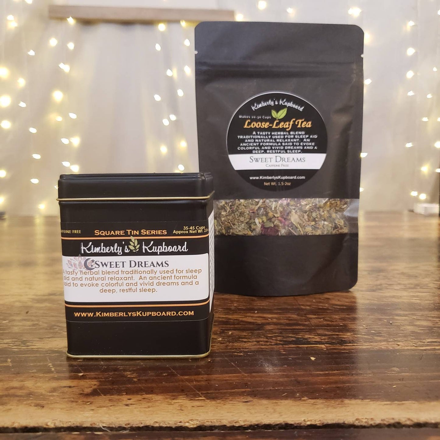 Sweet Dreams Tea for sleep aid and insomnia Loose Leaf herbal tea