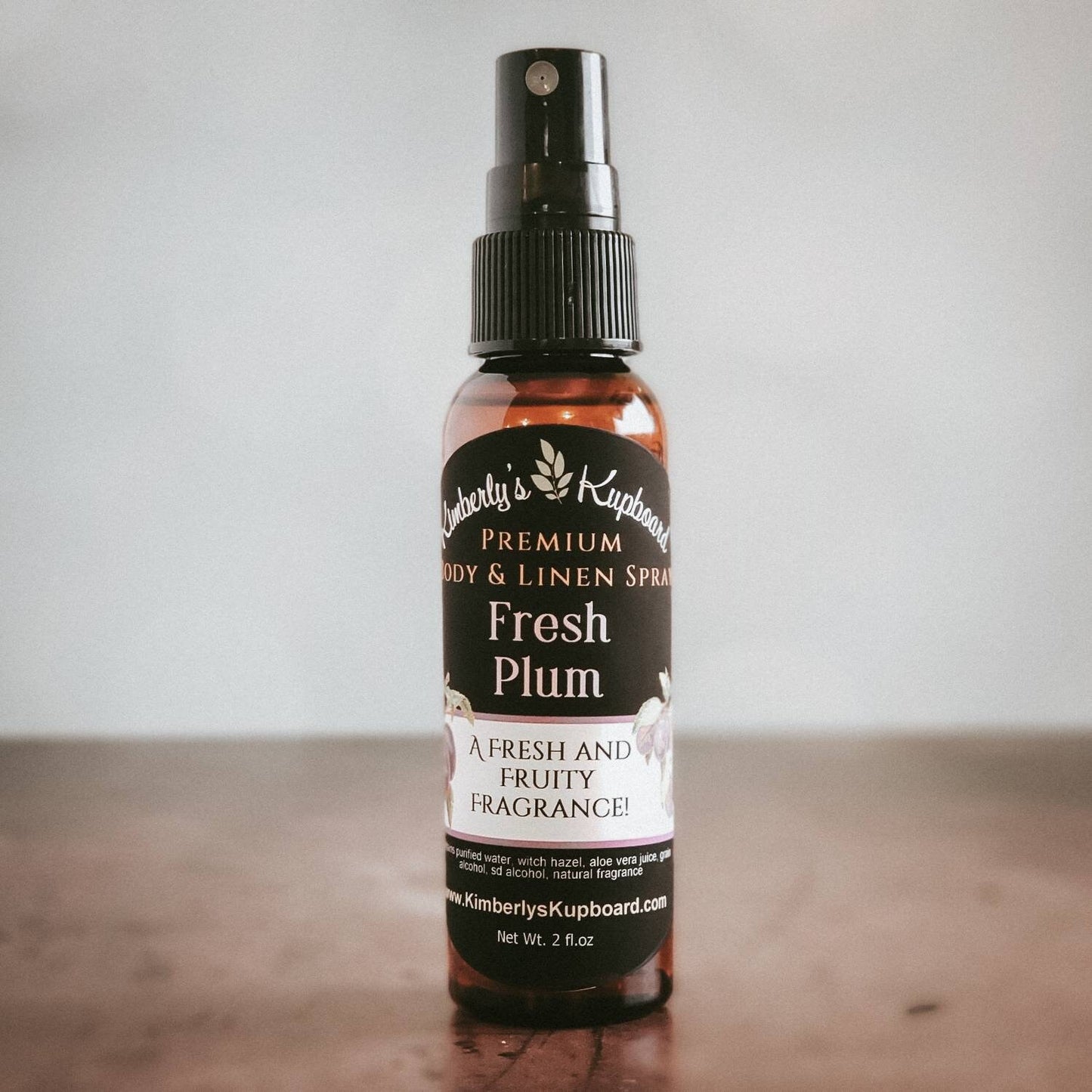 Fresh Plum Premium Body & Linen Spray