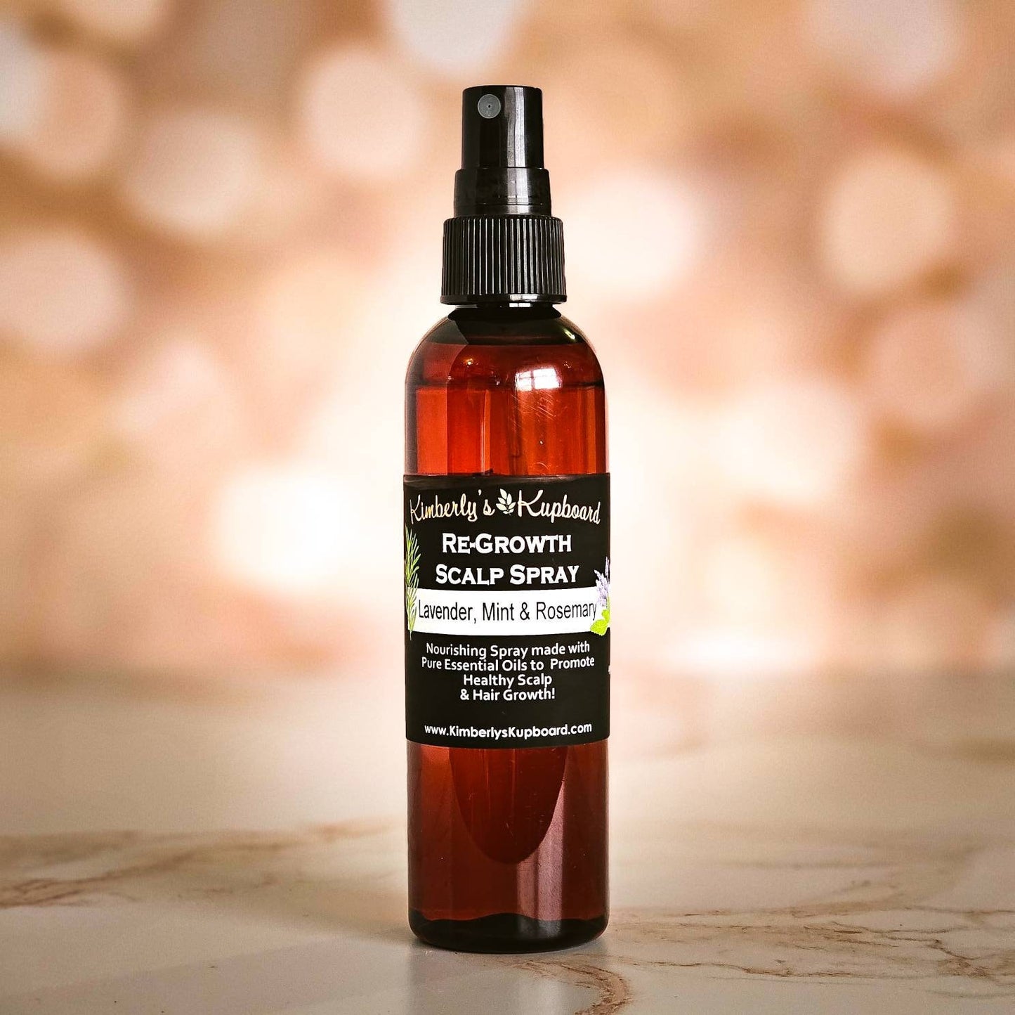 Re-Growth Natural Scalp Spray for Hair Loss