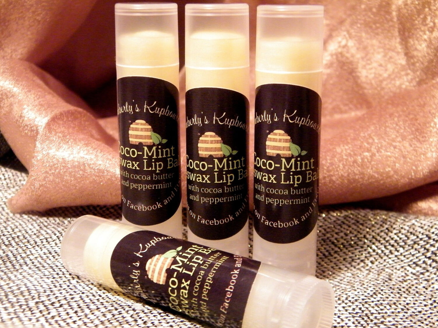 Coco-Mint Beeswax Lip Balm