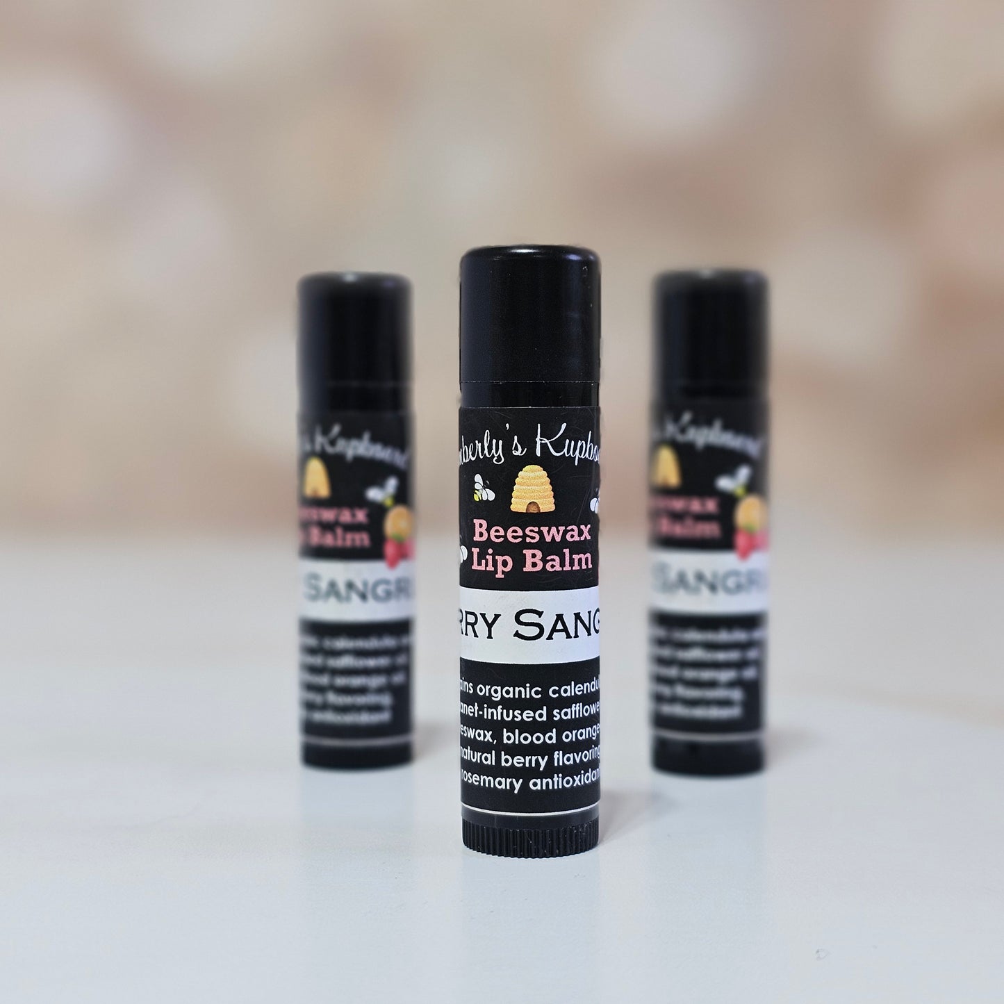Berry Sangria Beeswax Lip Balm
