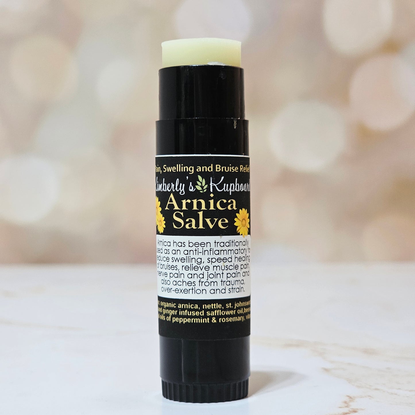 Arnica Salve, Pain salve all Purpose salve, for Bruises, Swelling, Restless Leg Syndrome, Sprains, Nerve Pain, Arthritis pain.