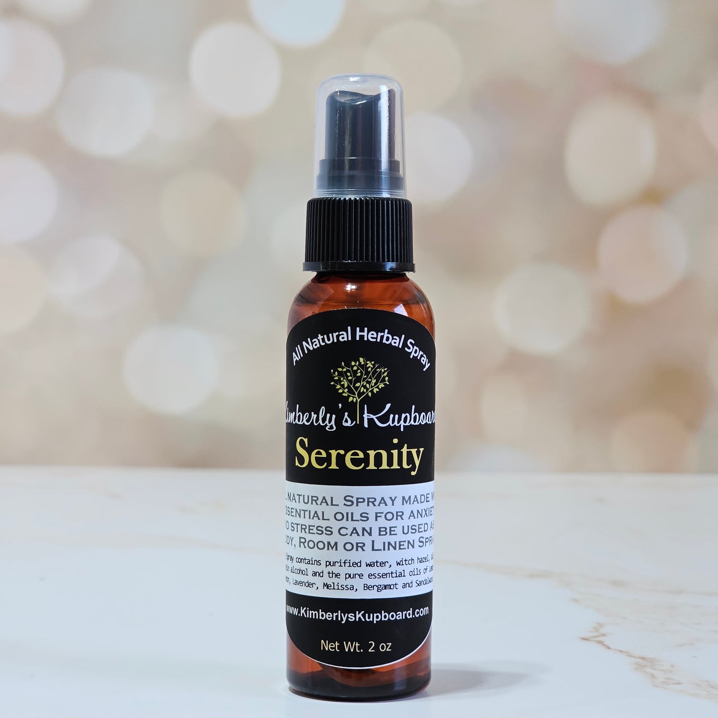 Serenity Body & Linen Spray for Anxiety Relief and Mood Booster!