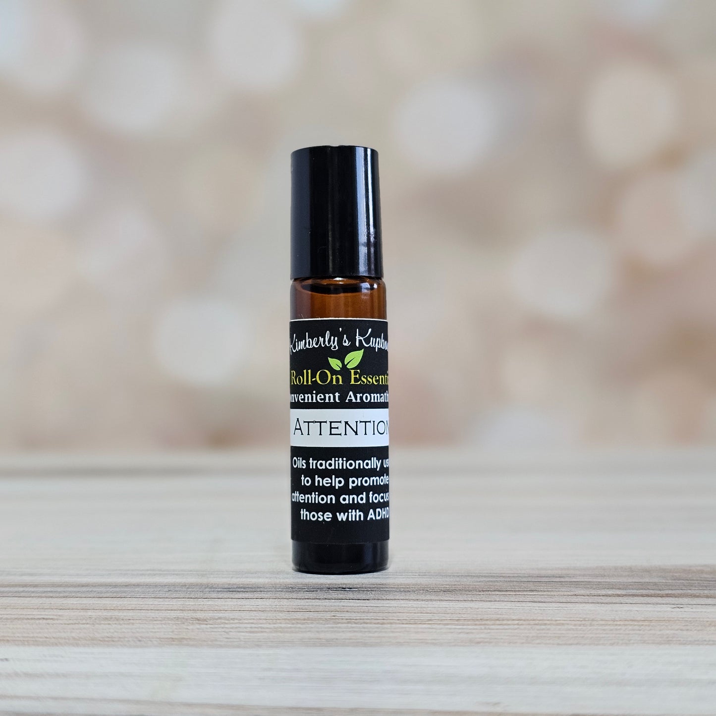 Attention Roll On for focus and attention deficit