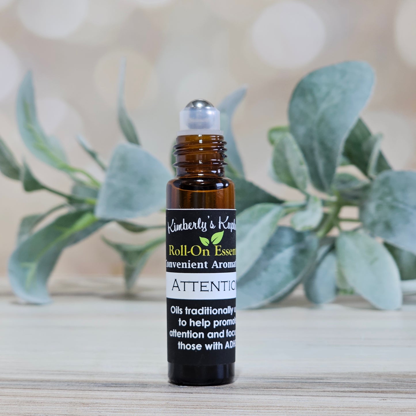 Attention Roll On for focus and attention deficit