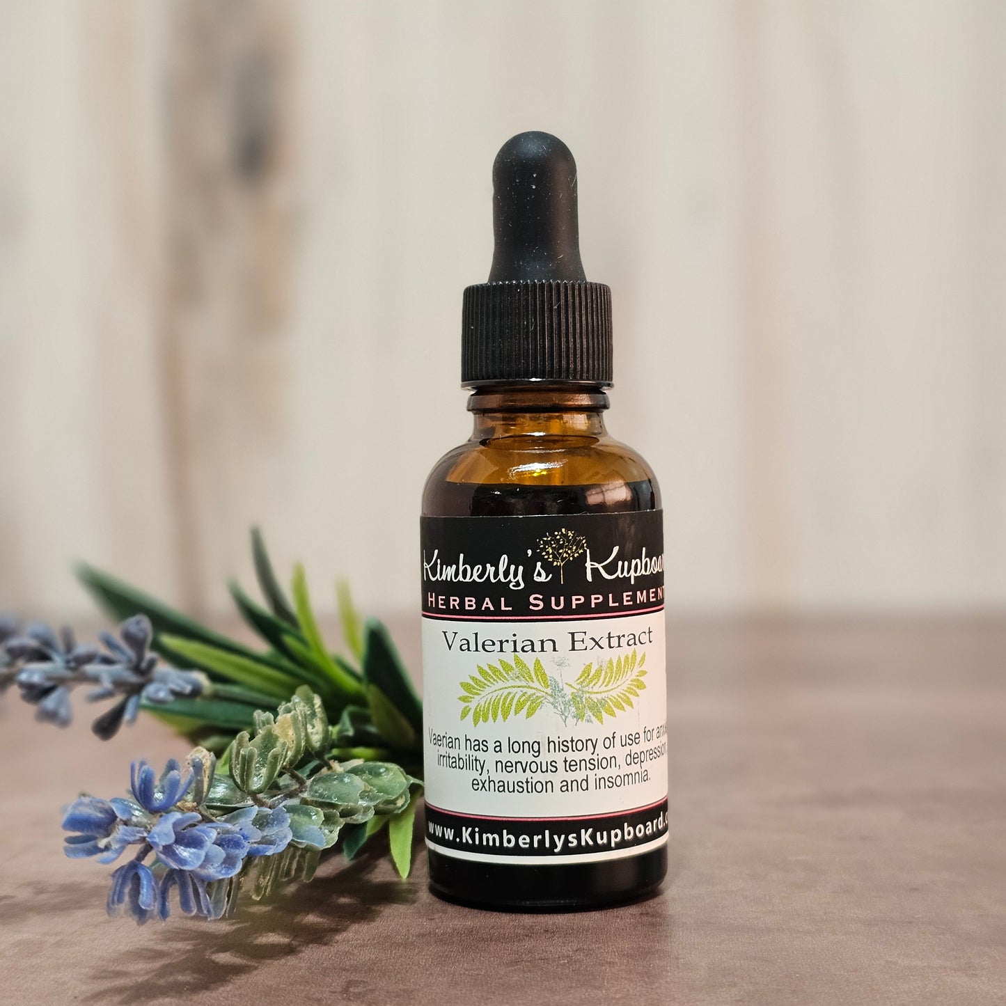 Valerian Root tincture for insomnia, restlessness and anxiety