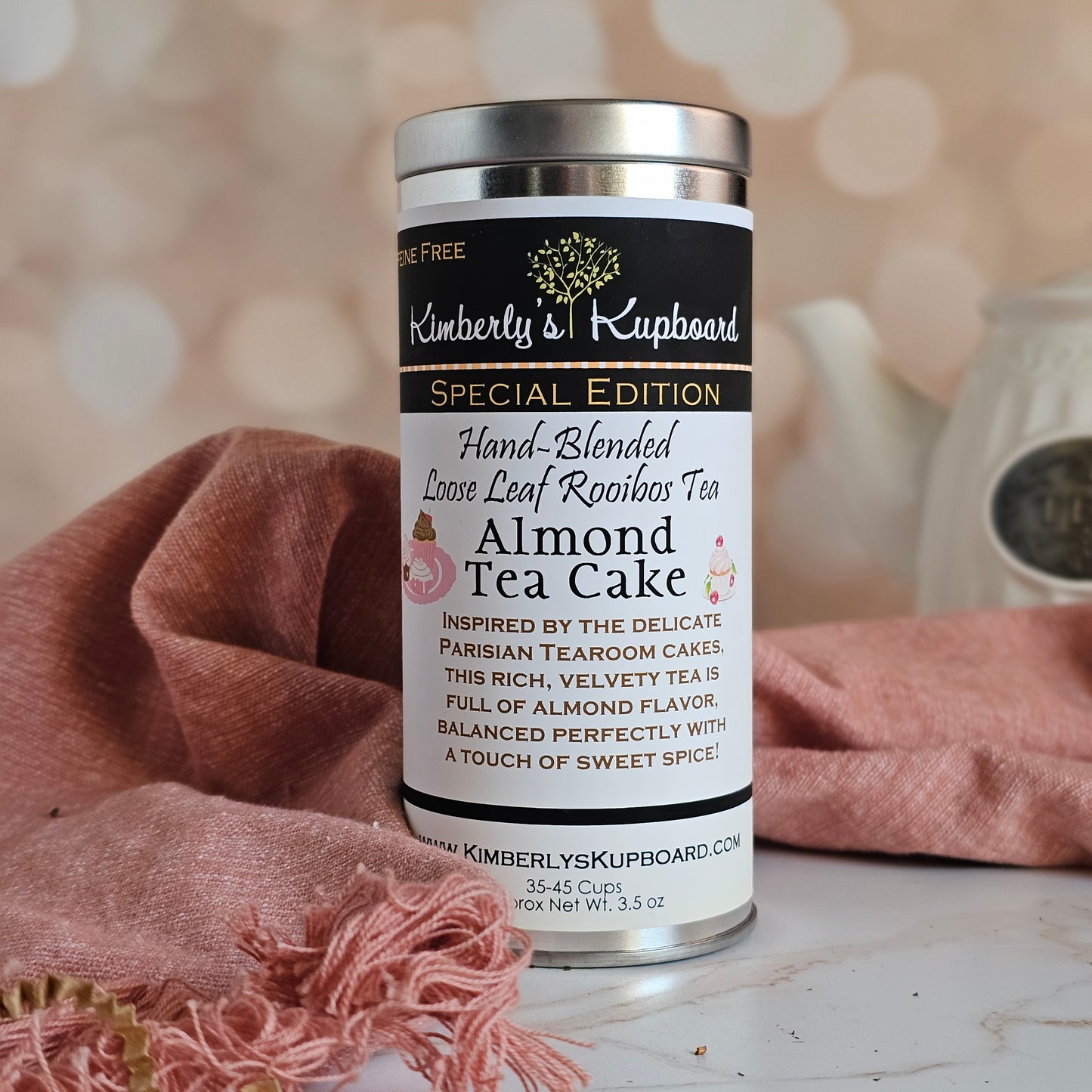 Almond Tea Cake Loose Rooibos Tea