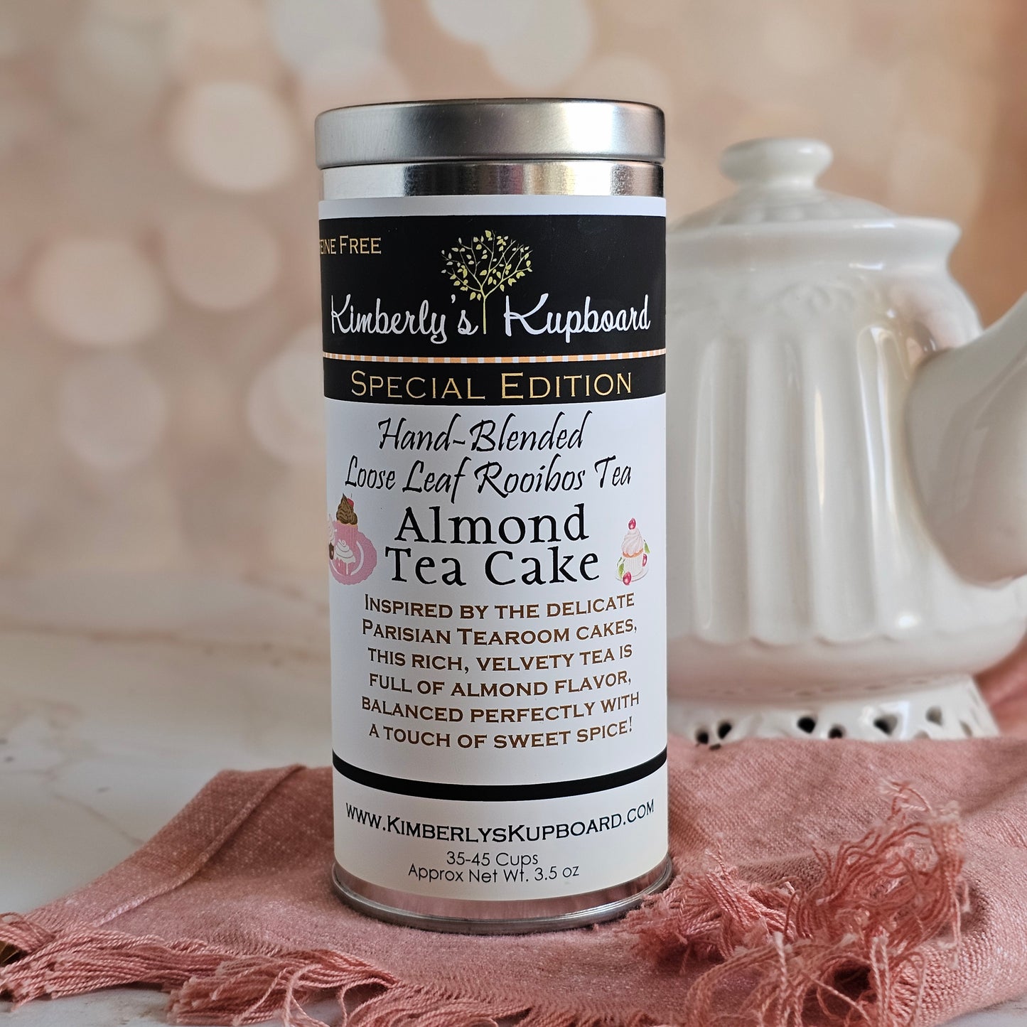 Almond Tea Cake Loose Rooibos Tea
