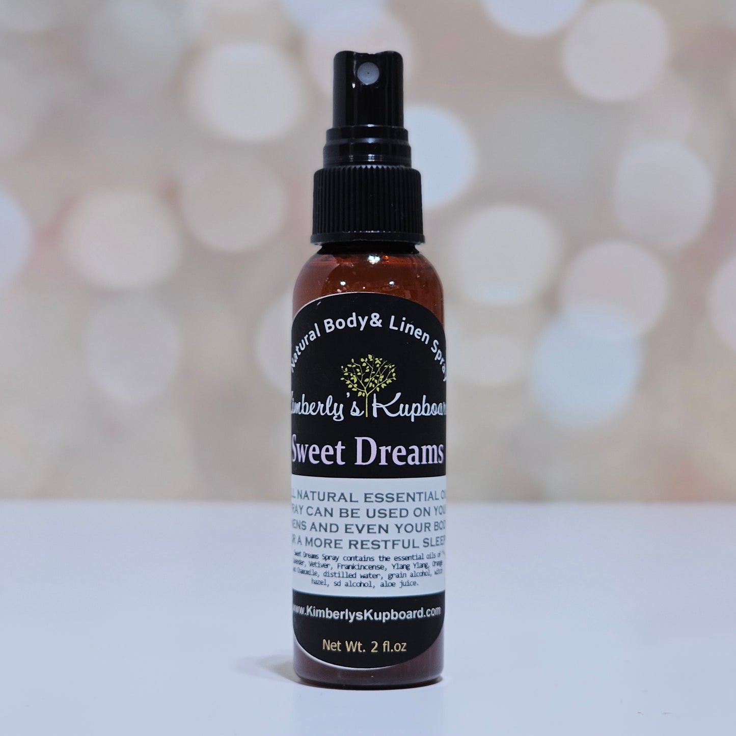 Sweet Dreams Linen and Body spray for a Deeper more Restful Sleep!