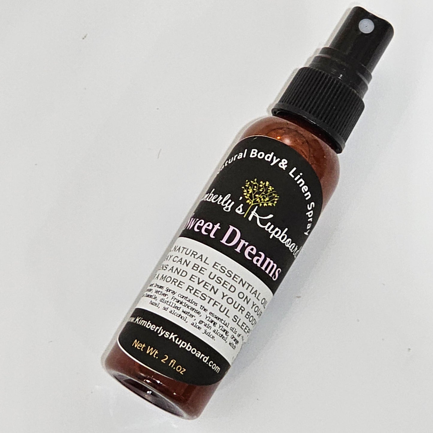 Sweet Dreams Linen and Body spray for a Deeper more Restful Sleep!