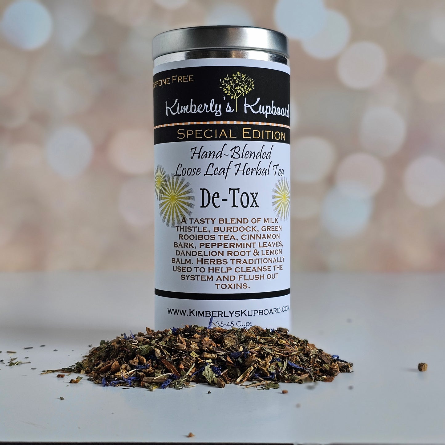 Detox Herbal tea caffeine free cleansing tea