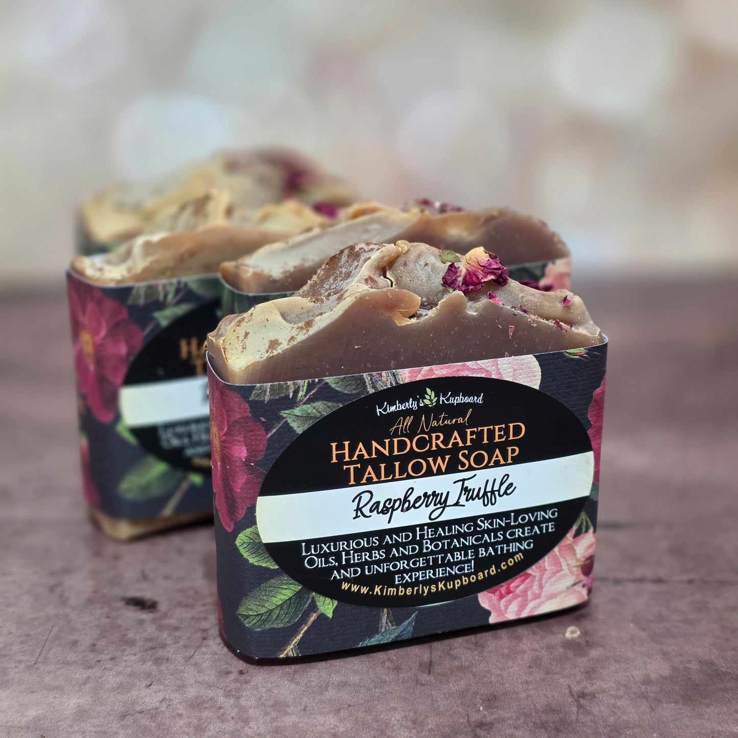 Raspberry Truffle Tallow Soap