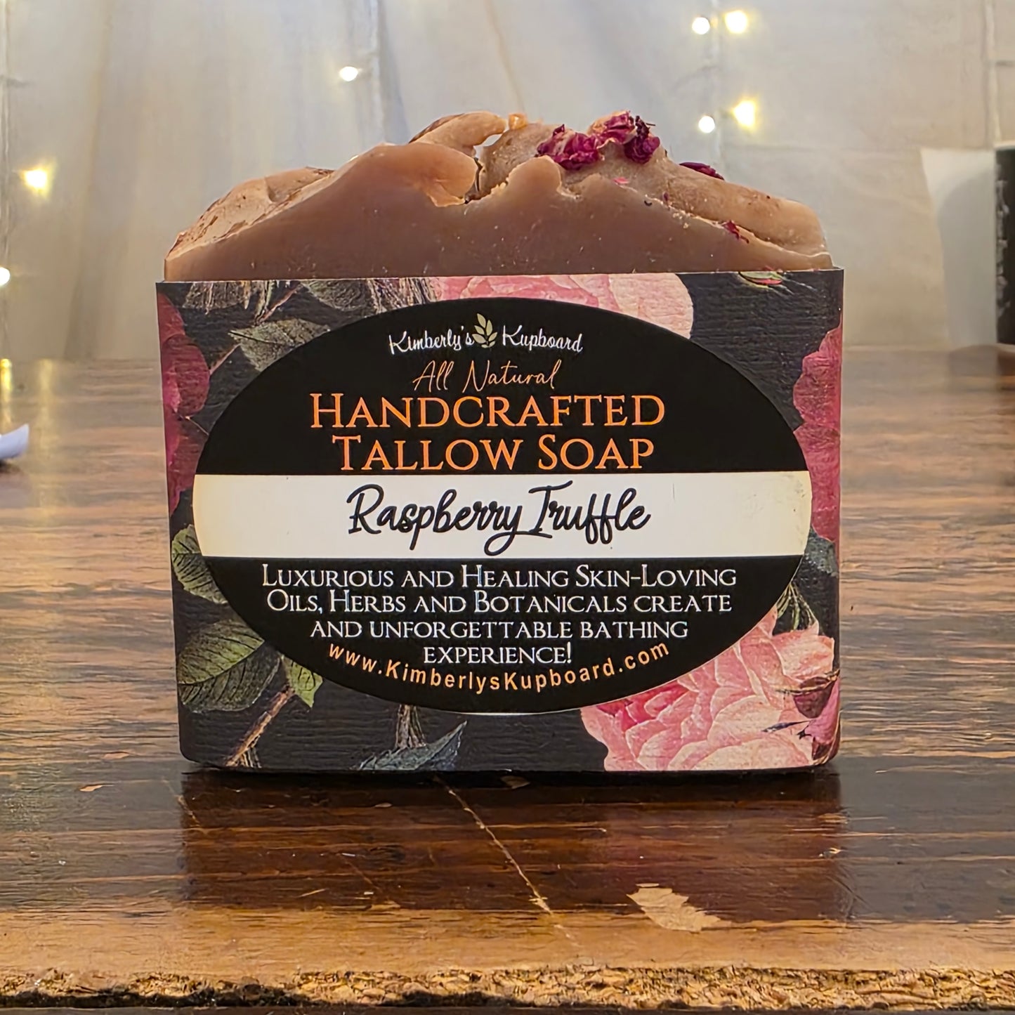 Raspberry Truffle Tallow Soap