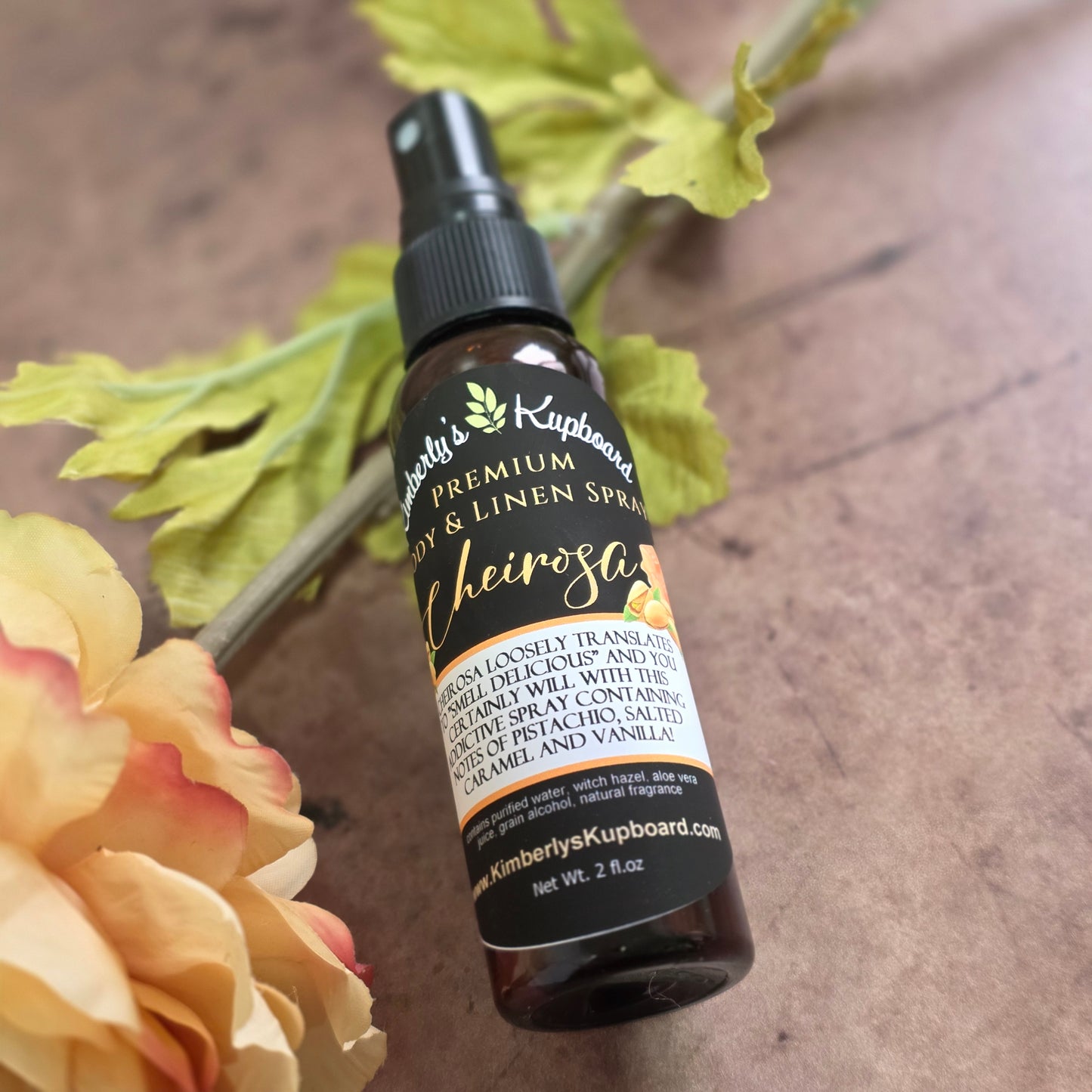 Cheirosa Premium Body and Linen Spray all natural spray