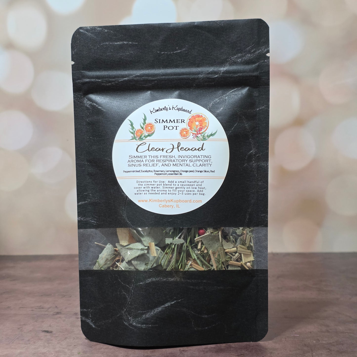 Simmer Pot Kit - Clear Head Blend