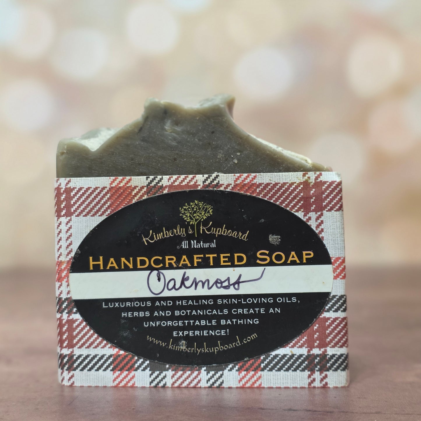 Oakmoss Cold Process Tallow Soap