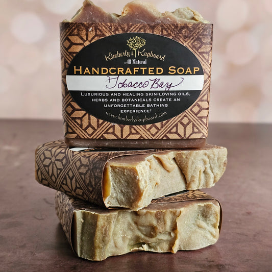 NEW! Sweet Tobacco Bay cold process Tallow Soap