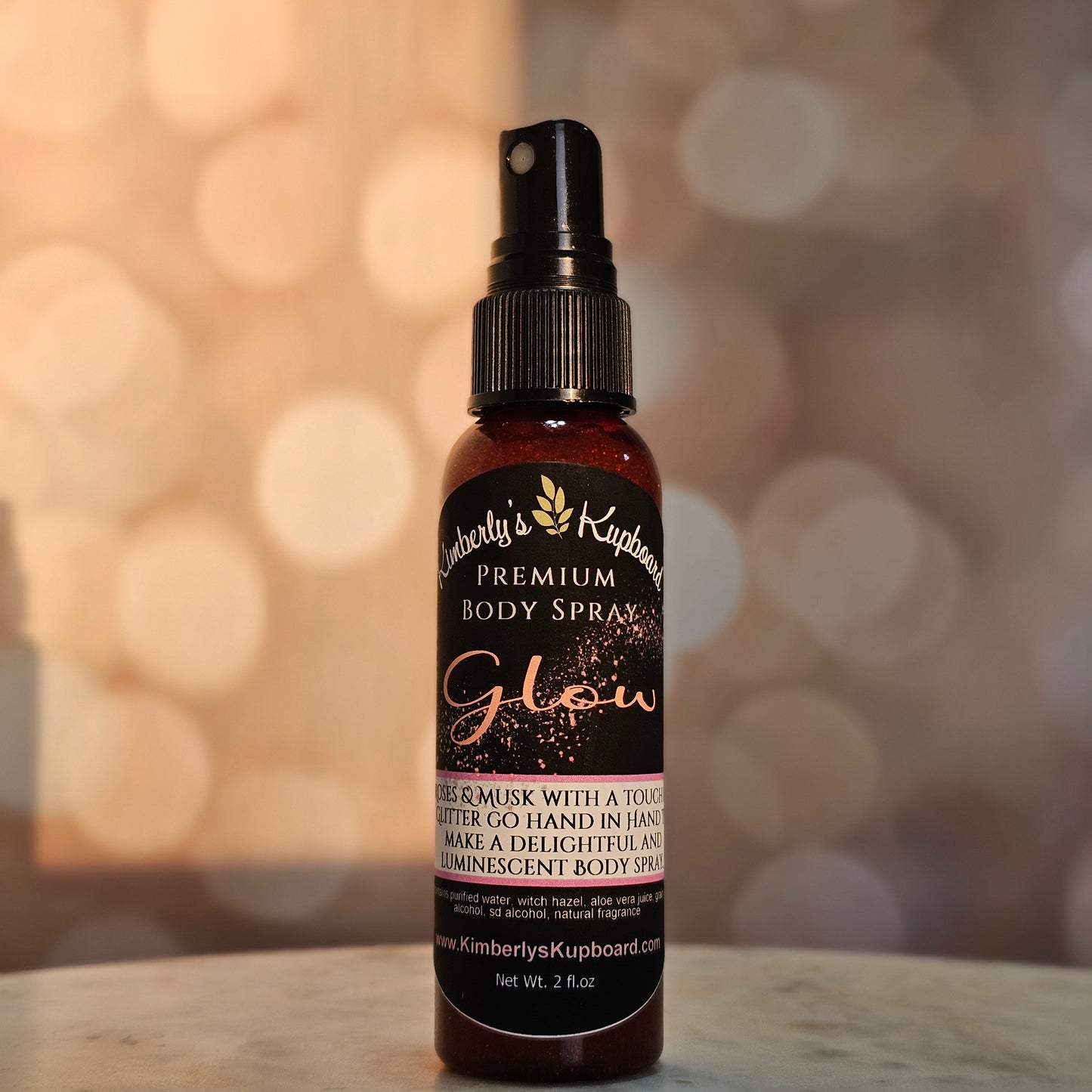 Glow! Shimmering Body Spray