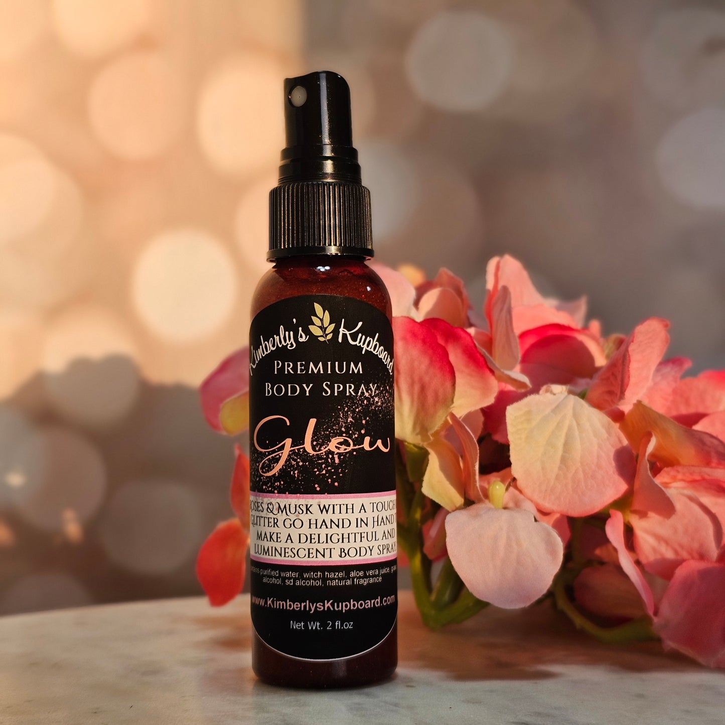 Glow! Shimmering Body Spray