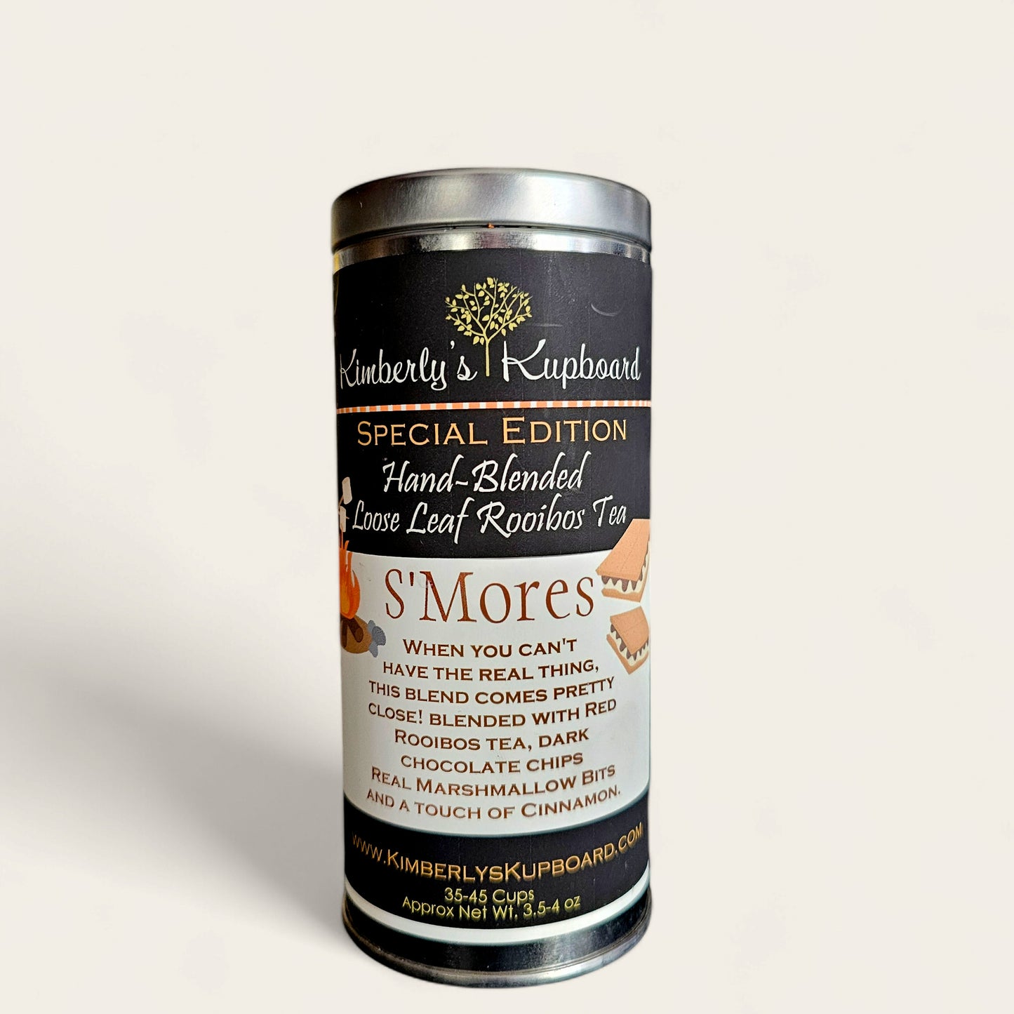 Smores tea loose caffeine free Dessert tea